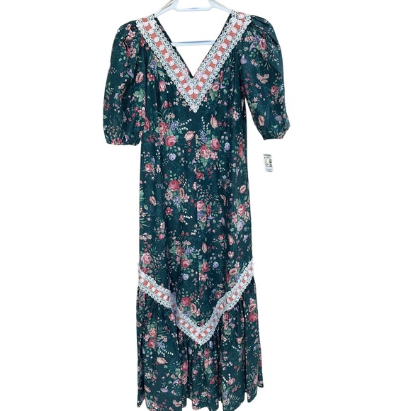 VTG Princess Kaiulani Hawaiian Liberty House Dress With Pockets Size 4 - Picture 3 of 12